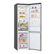 LG Ψυγειοκαταψύκτης Total No Frost 203 x 59,5 cm , Side view open with food, GBP62DSXCC1, thumbnail 11