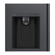 LG Ψυγείο Ντουλάπα Κάθετης Διάταξης (SxS) Total No Frost 179 x 91,3 cm , Rear view, GSLV71MCTD, thumbnail 6