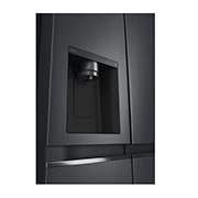 LG Ψυγείο Ντουλάπα Κάθετης Διάταξης (SxS) Total No Frost 179 x 91,3 cm , Rear view, GSLV71MCTD, thumbnail 7