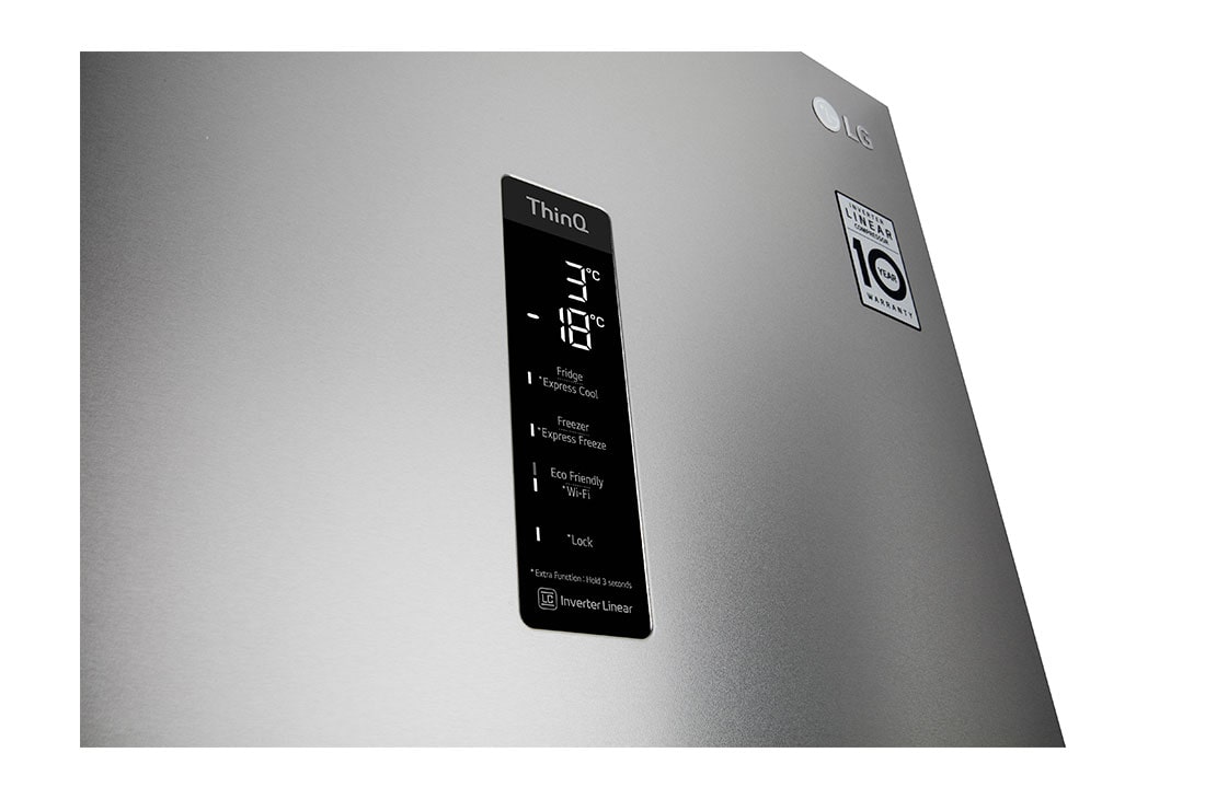 LG Ψυγειοκαταψύκτης Total No Frost 203 x 59,5 cm , GBB72MBUBN, thumbnail 6