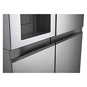 LG Ψυγείο Ντουλάπα Κάθετης Διάταξης (SxS) Total No Frost 179 x 91,3 cm, Μπροστινή ανοικτή όψη, GSLV51PZXE, thumbnail 3