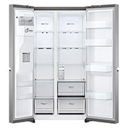 LG Ψυγείο Ντουλάπα Κάθετης Διάταξης (SxS) Total No Frost 179 x 91,3 cm, όψη i-micom, GSLV51PZXE, thumbnail 7