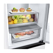 LG Ψυγειοκαταψύκτης Total No Frost 203 x 59,5 cm , Drawer Food, GBV5240DSW, thumbnail 4