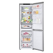 LG Ψυγειοκαταψύκτης Total No Frost 186 x 59,5 cm , Front view all open with food, GBV5140CPY, thumbnail 3