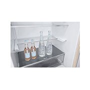 LG Ψυγειοκαταψύκτης Total No Frost 185 x 70,5 cm, bottle rack, GBB567SECMN, thumbnail 5