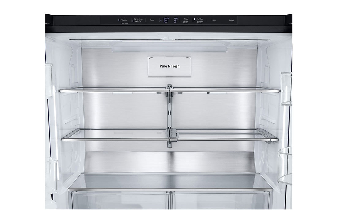 LG Ψυγείο Ντουλάπα Οριζόντιας Διάταξης (Multi Door) Total No Frost με InstaView™ 179 x 91,4 cm , EV_Filter, GMG960EVEE, thumbnail 12