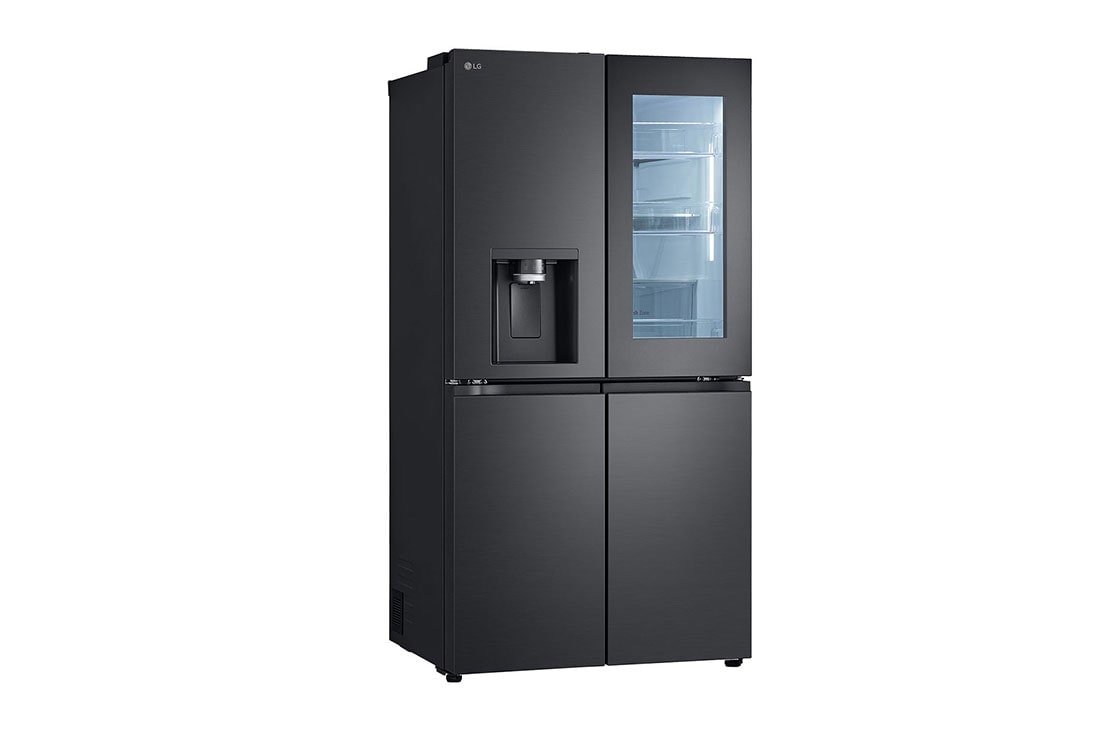 LG Ψυγείο Ντουλάπα Οριζόντιας Διάταξης (Multi Door) Total No Frost με InstaView™ 179 x 91,4 cm , Right view, GMG960EVEE, thumbnail 14