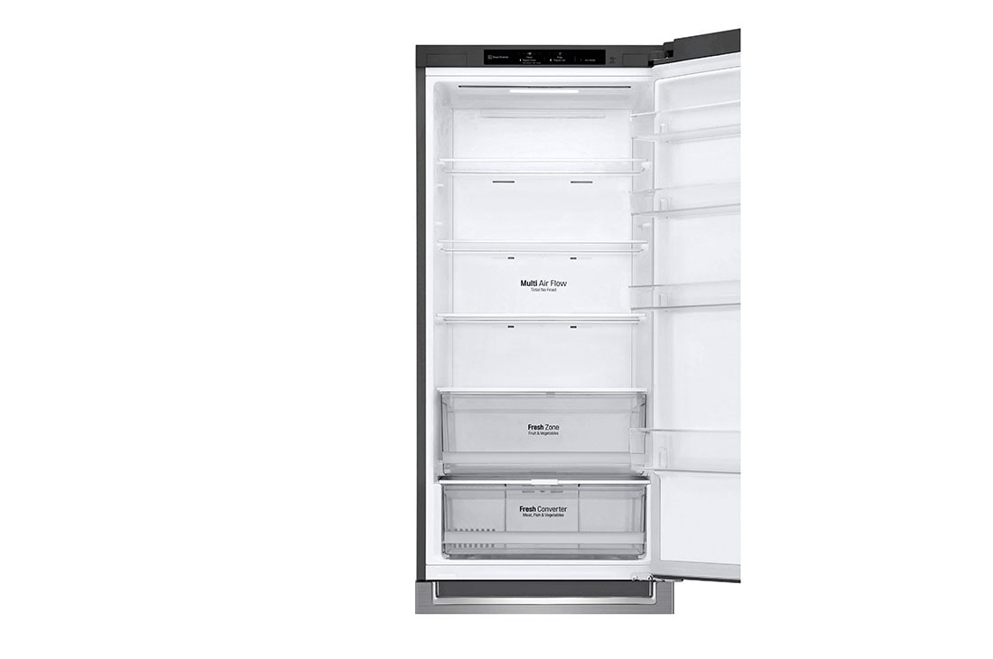 LG Ψυγειοκαταψύκτης Total No Frost 203 x 59,5 cm , Top perspective  open door without food, GBP52PZNCN1, thumbnail 9