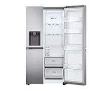 LG Ψυγείο Ντουλάπα Κάθετης Διάταξης (SxS) Total No Frost με Door in Door 179 x 91,3 cm , FrontRightOpen, GSJV71PZTE, thumbnail 12