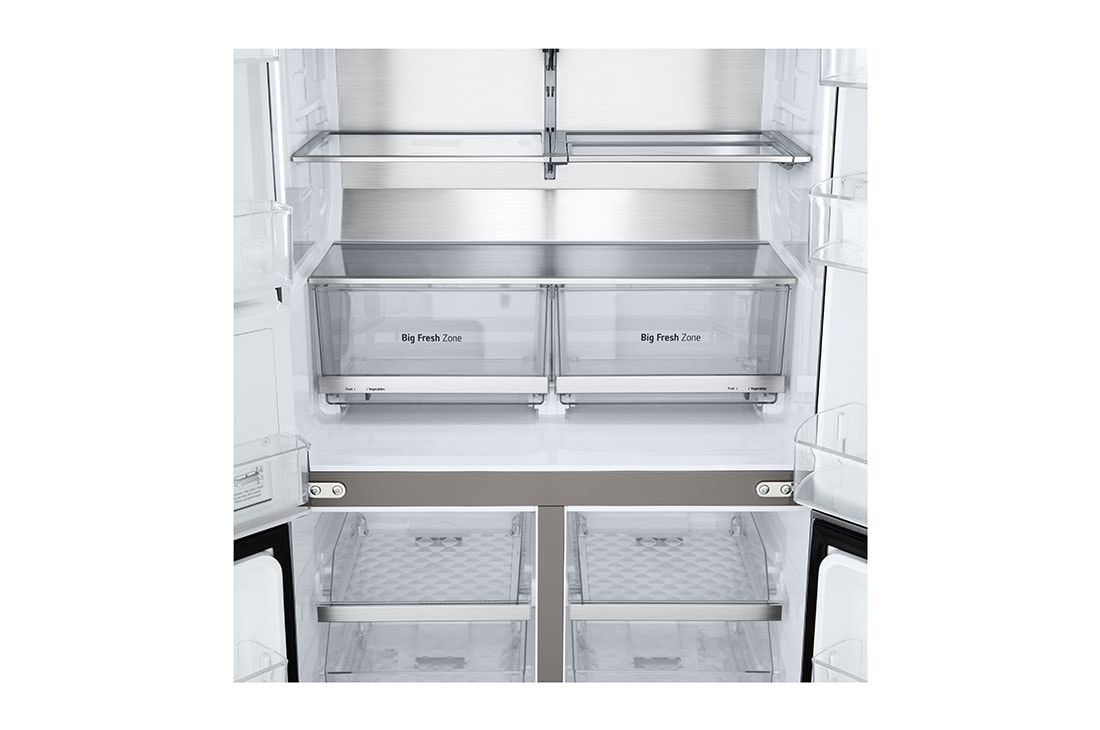 LG Ψυγείο Ντουλάπα Οριζόντιας Διάταξης (Multi Door) Total No Frost με Door in Door 179 x 91,4 cm , FrontRightOpen_Food, GMJ960MBJE, thumbnail 11