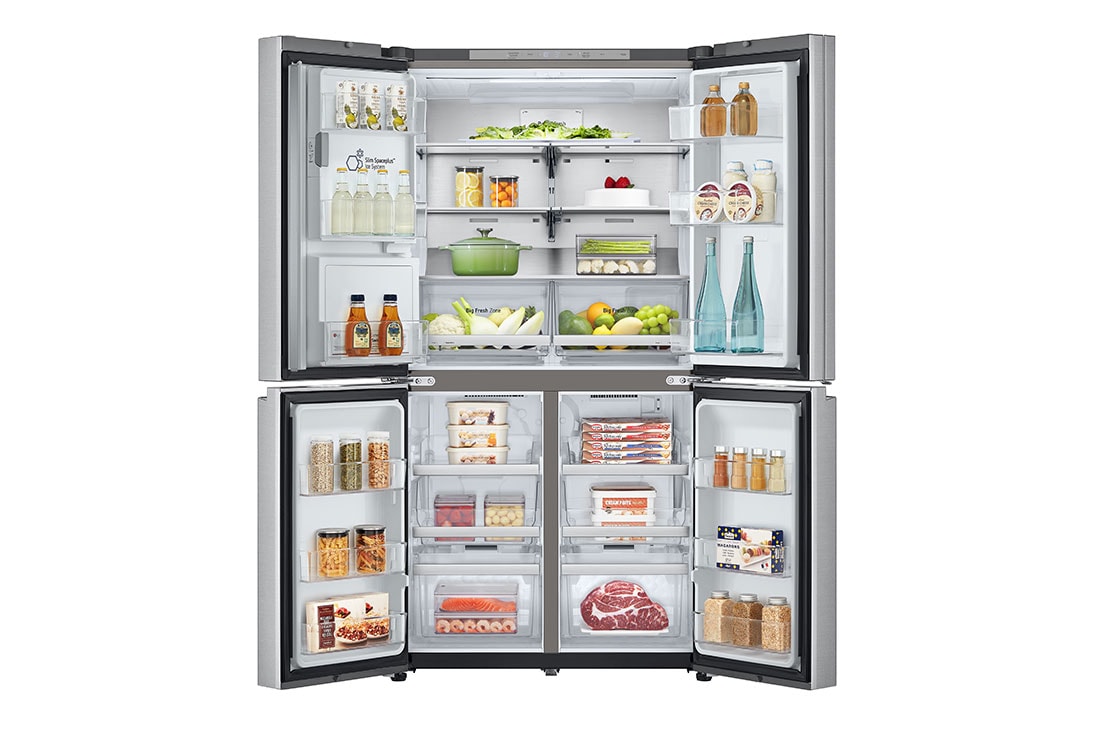 LG Ψυγείο Ντουλάπα Οριζόντιας Διάταξης (Multi Door) Total No Frost με Door in Door 179 x 91,4 cm , FrontDIDOpen, GMJ960MBJE, thumbnail 5