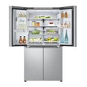LG Ψυγείο Ντουλάπα Οριζόντιας Διάταξης (Multi Door) Total No Frost με Door in Door 179 x 91,4 cm , FrontDIDOpen_Food, GMJ960MBJE, thumbnail 4