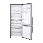 LG Ψυγειοκαταψύκτης Total No Frost 185 x 70,5 cm , Front all door open without food, GBB569NSAGB, thumbnail 3