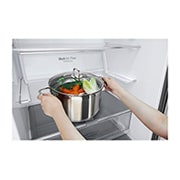 LG Ψυγειοκαταψύκτης Total No Frost 185 x 70,5 cm , Drawer detail, GBB569NSAGB, thumbnail 7