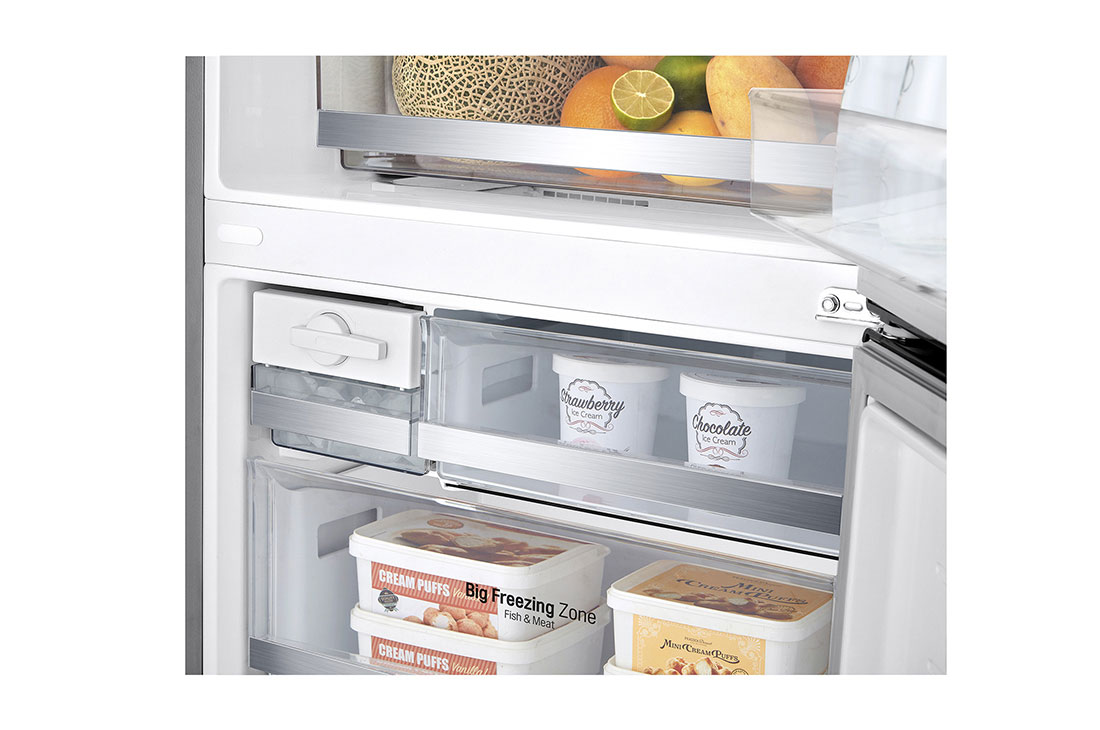 LG Ψυγειοκαταψύκτης Total No Frost 185 x 70,5 cm , Drawer with food , GBB569NSAGB, thumbnail 10