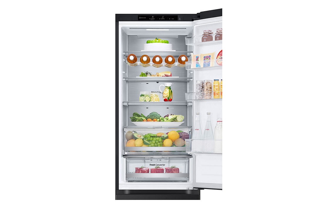 LG Ψυγειοκαταψύκτης Total No Frost 203 x 59,5 cm , duct view with food, GBV7280AEV, thumbnail 10