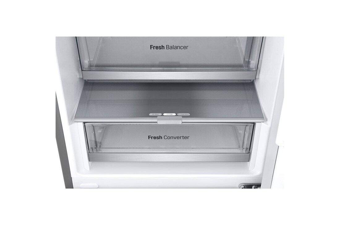 LG Ψυγειοκαταψύκτης Total No Frost 203 x 59,5 cm , Drawer Detail view, GBV7280BMB, thumbnail 11