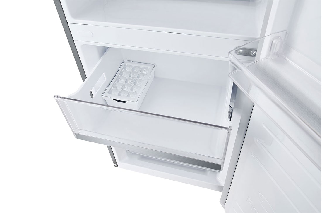 LG Ψυγειοκαταψύκτης Total No Frost 203 x 59,5 cm, freezer drawer open view, GBB92MBB3P, thumbnail 12