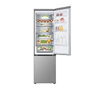 LG Ψυγειοκαταψύκτης Total No Frost 203 x 59,5 cm , front top door open with food, GBV7270CPY, thumbnail 5