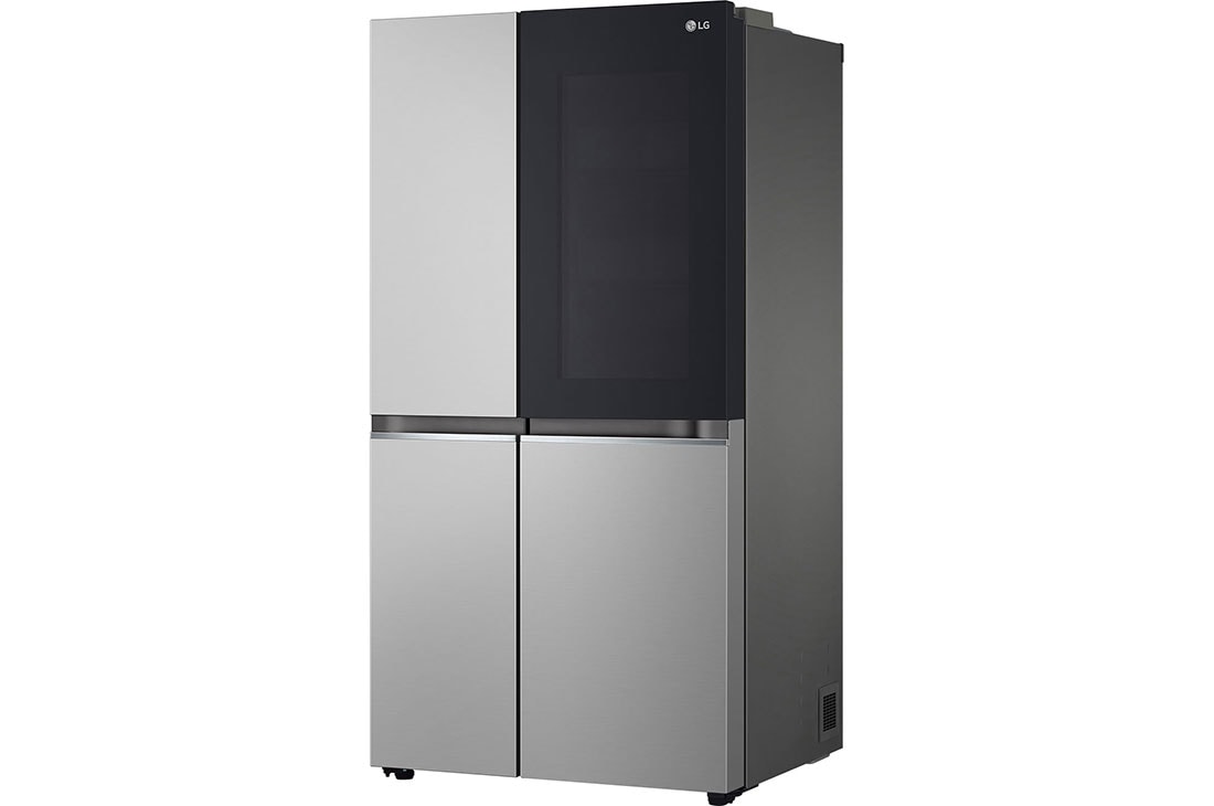 LG Ψυγείο Ντουλάπα Κάθετης Διάταξης (SxS) Total No Frost με Instaview™ 179 x 91,3 cm , Left view, GSVV80PYLL, thumbnail 13