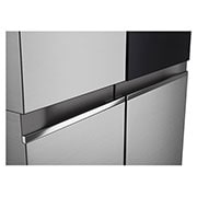 LG Ψυγείο Ντουλάπα Κάθετης Διάταξης (SxS) Total No Frost με Instaview™ 179 x 91,3 cm , Handle view, GSVV80PYLL, thumbnail 8