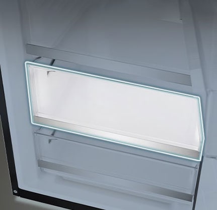 Περιοχή Big Freezing Zone μέσα στο ψυγείο.