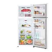 LG Ψυγείο Δίπορτο Total No Frost 176 x 70 cm, Front Door open view, GTBV36SWGKD, thumbnail 2