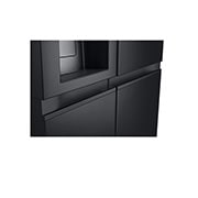 LG Ψυγείο Ντουλάπα Κάθετης Διάταξης (SxS)  Total No Frost  179 x 92,5 cm , όψη βοηθητικού δοχείου, GSLE91EVAC, thumbnail 9