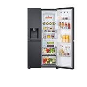 LG Ψυγείο Ντουλάπα Κάθετης Διάταξης (SxS)  Total No Frost  179 x 92,5 cm , όψη i-micom, GSLE91EVAC, thumbnail 10