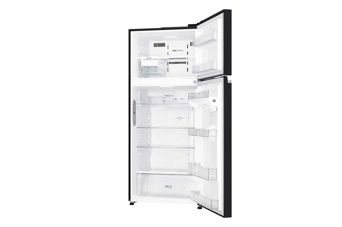 LG Ψυγείο Δίπορτο Total No Frost 180 x 78 cm, Door open view without Food, GTB744BMBED, thumbnail 11
