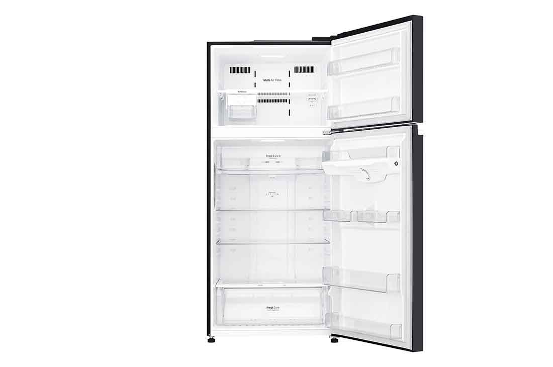 LG Ψυγείο Δίπορτο Total No Frost 180 x 78 cm, Door Open view without Food, GTB744BMBED, thumbnail 3