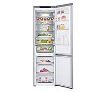 LG Ψυγειοκαταψύκτης  Total No Frost με 203 x 59,5 cm  , Door Open with food, GBV5240DPY, thumbnail 3