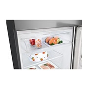 LG Ψυγείο Δίπορτο Total No Frost 184.5 x 70 cm, κάτω μέρος ψυγείου ανοικτό, GTBV44SWFKD, thumbnail 10