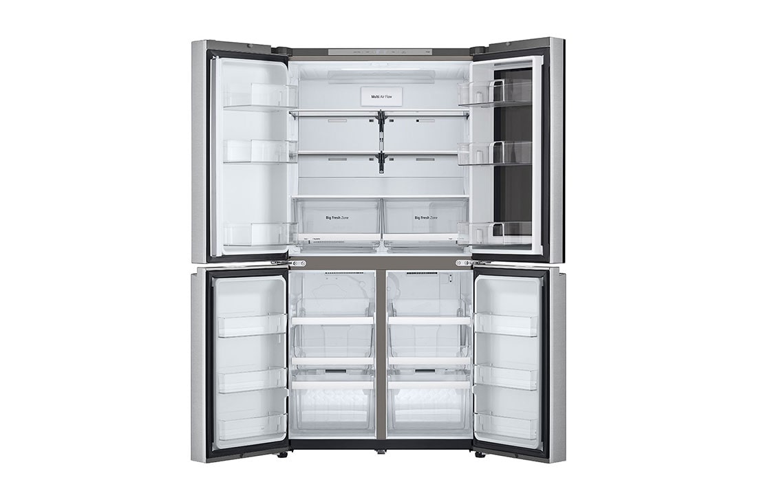 LG Ψυγείο Ντουλάπα Κάθετης Διάταξής ( Multi Door ) Total No Frost με Instaview™ 179 x 91,3 cm, FrontOpen, GMV960MBDE, thumbnail 2