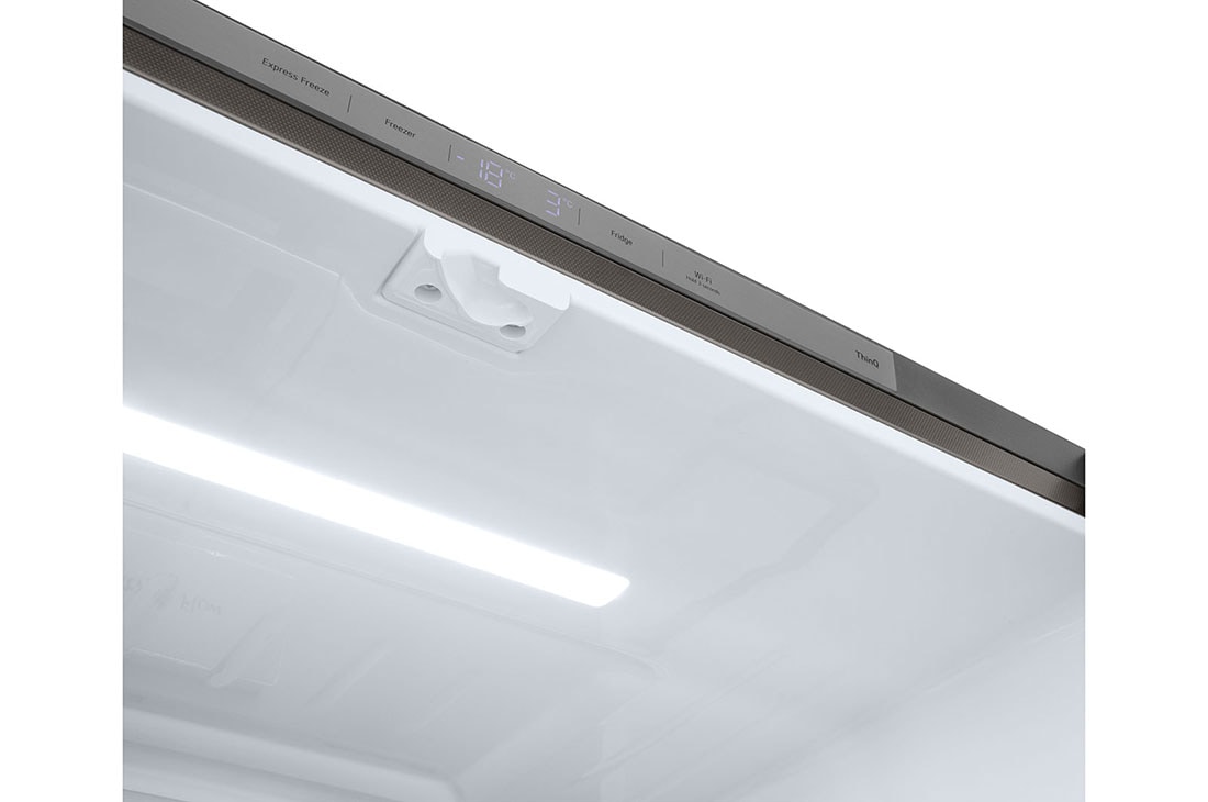 LG Ψυγείο Ντουλάπα Κάθετης Διάταξής ( Multi Door ) Total No Frost με Instaview™ 179 x 91,3 cm, Display, GMV960MBDE, thumbnail 5