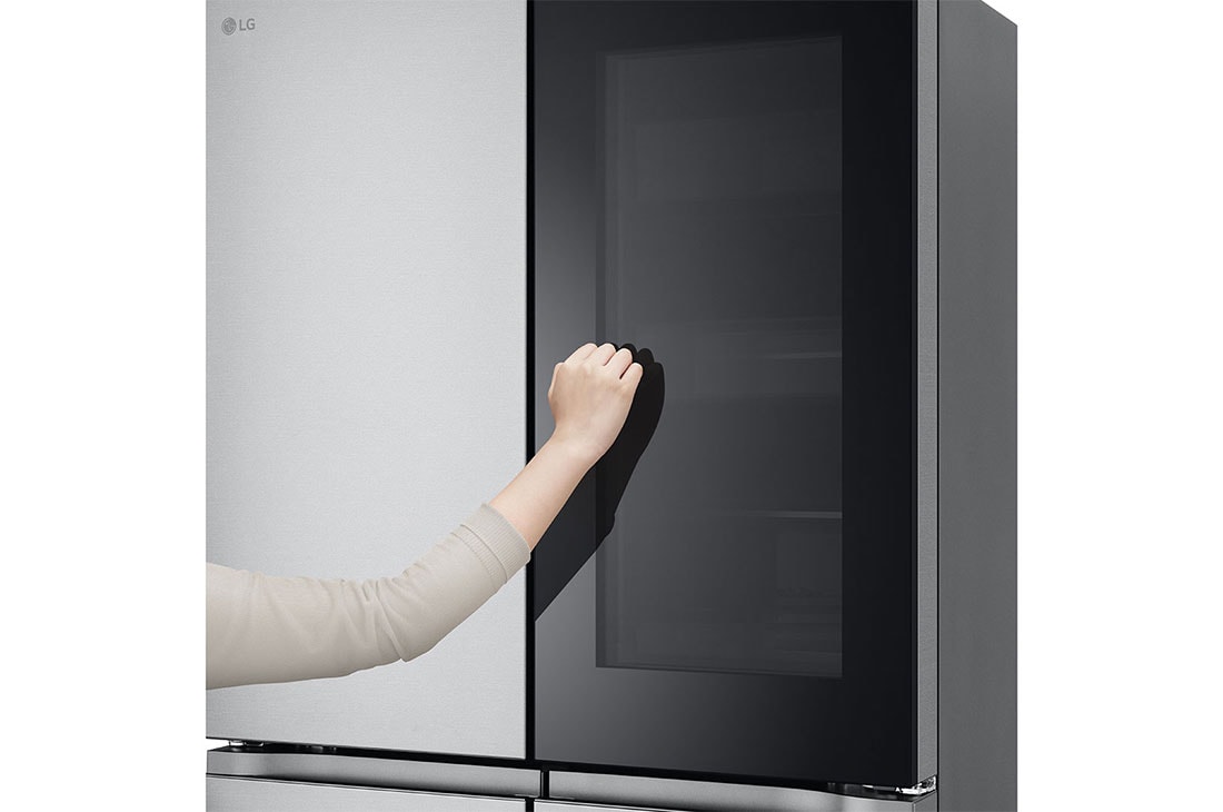 LG Ψυγείο Ντουλάπα Κάθετης Διάταξής ( Multi Door ) Total No Frost με Instaview™ 179 x 91,3 cm, DID_Hand, GMV960MBDE, thumbnail 18