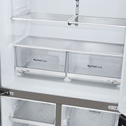 LG Ψυγείο Ντουλάπα Κάθετης Διάταξής ( Multi Door ) Total No Frost με Instaview™ 179 x 91,3 cm, DrawerCloseUp2, GMV960MBDE, thumbnail 6