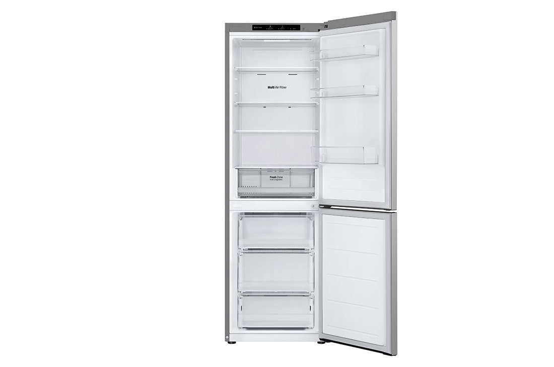 LG Ψυγειοκαταψύκτης Total No Frost  186 x 59,5 cm  , Front all door open without food view, GBV21L0EPY, thumbnail 3