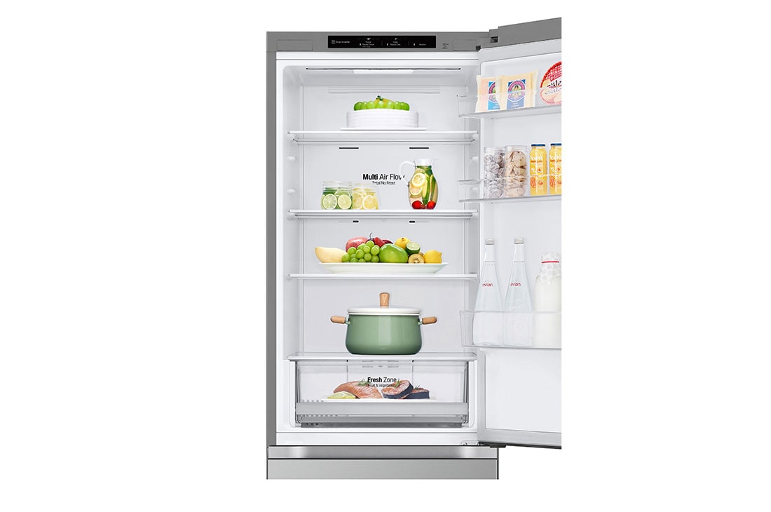 LG Ψυγειοκαταψύκτης Total No Frost  186 x 59,5 cm  , Drawer with food, GBV21L0EPY, thumbnail 9