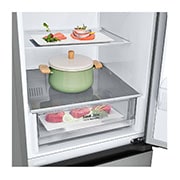 LG Ψυγειοκαταψύκτης Total No Frost  186 x 59,5 cm  , Drawer with food, GBV21L0EPY, thumbnail 6