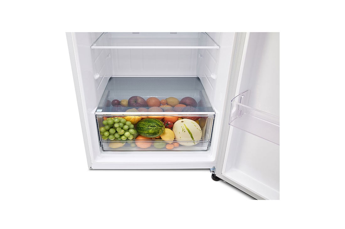 LG Ψυγείο Δίπορτο Total No Frost 184.5 x 70 cm, κάτω μέρος ψυγείου ανοικτό, GTBV44SWFKD, thumbnail 12