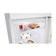 LG Ψυγείο Δίπορτο Total No Frost 184.5 x 70 cm, Όψη λεπτομέρειας καταψύκτη, GTBV44SWFKD, thumbnail 7