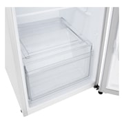 LG Ψυγείο Δίπορτο Total No Frost 168 x 55,5 cm, μπροστινή ανοικτή όψη με τρόφιμα αποθηκευμένα, GTBV20SWZJD, thumbnail 2