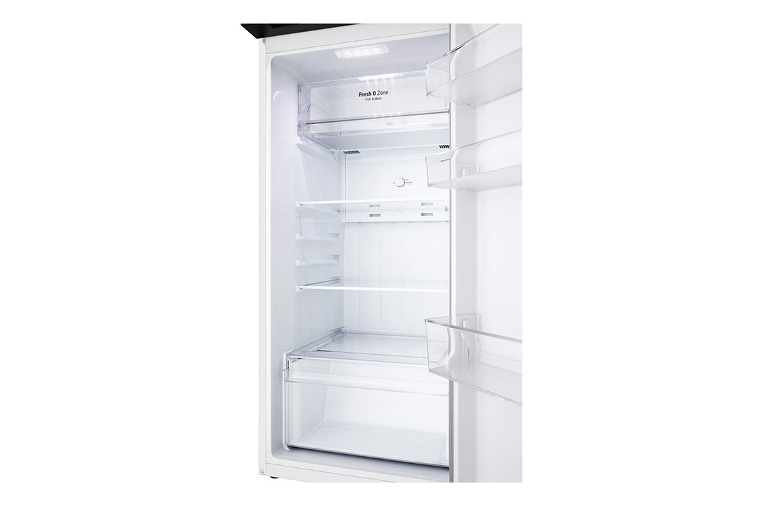 LG Ψυγείο Δίπορτο Total No Frost 168 x 55,5 cm, δεξιά πλαϊνή όψη, GTBV20SWZJD, thumbnail 8