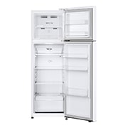 LG Ψυγείο Δίπορτο Total No Frost 168 x 55,5 cm, μπροστινή ανοικτή όψη με τρόφιμα αποθηκευμένα, GTBV20SWZJD, thumbnail 2