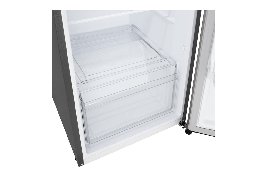 LG Ψυγείο Δίπορτο Total No Frost 168 x 55,5 cm, μπροστινή ανοικτή όψη με τρόφιμα αποθηκευμένα, GTBV20PYZJD, thumbnail 2
