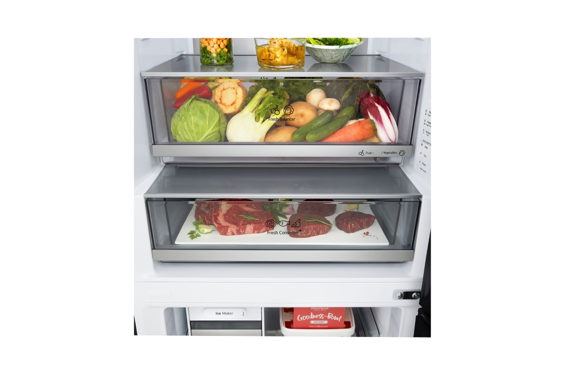 LG Ψυγειοκαταψύκτης Total No Frost 203 x 69,7 cm, GBBW726CEV, thumbnail 9