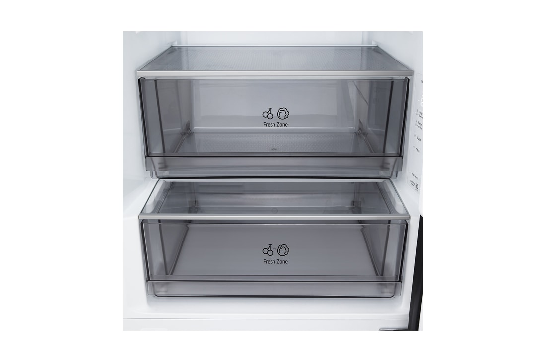 LG Ψυγειοκαταψύκτης Total No Frost 203 x 59,7 cm, Άνω όψη του LG ψυγειοκαταψύκτη, GBBSJ20EEP, thumbnail 9