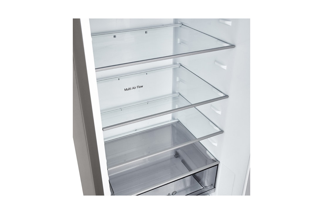 LG Ψυγειοκαταψύκτης Total No Frost 203 x 59,7 cm, front open, GBBSJ21EPY, thumbnail 5