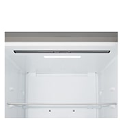 LG Ψυγειοκαταψύκτης Total No Frost 203 x 59,7 cm, LG ψυγειοκαταψύκτης όψη από μπροστά που δείχνει τον αεραγωγό DoorCooling+™, GBBSJ20DPY, thumbnail 8